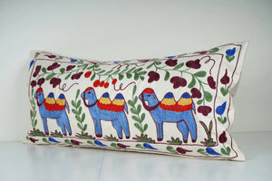 Suzani Bedding Pillow Cover | 17'' x 35''
