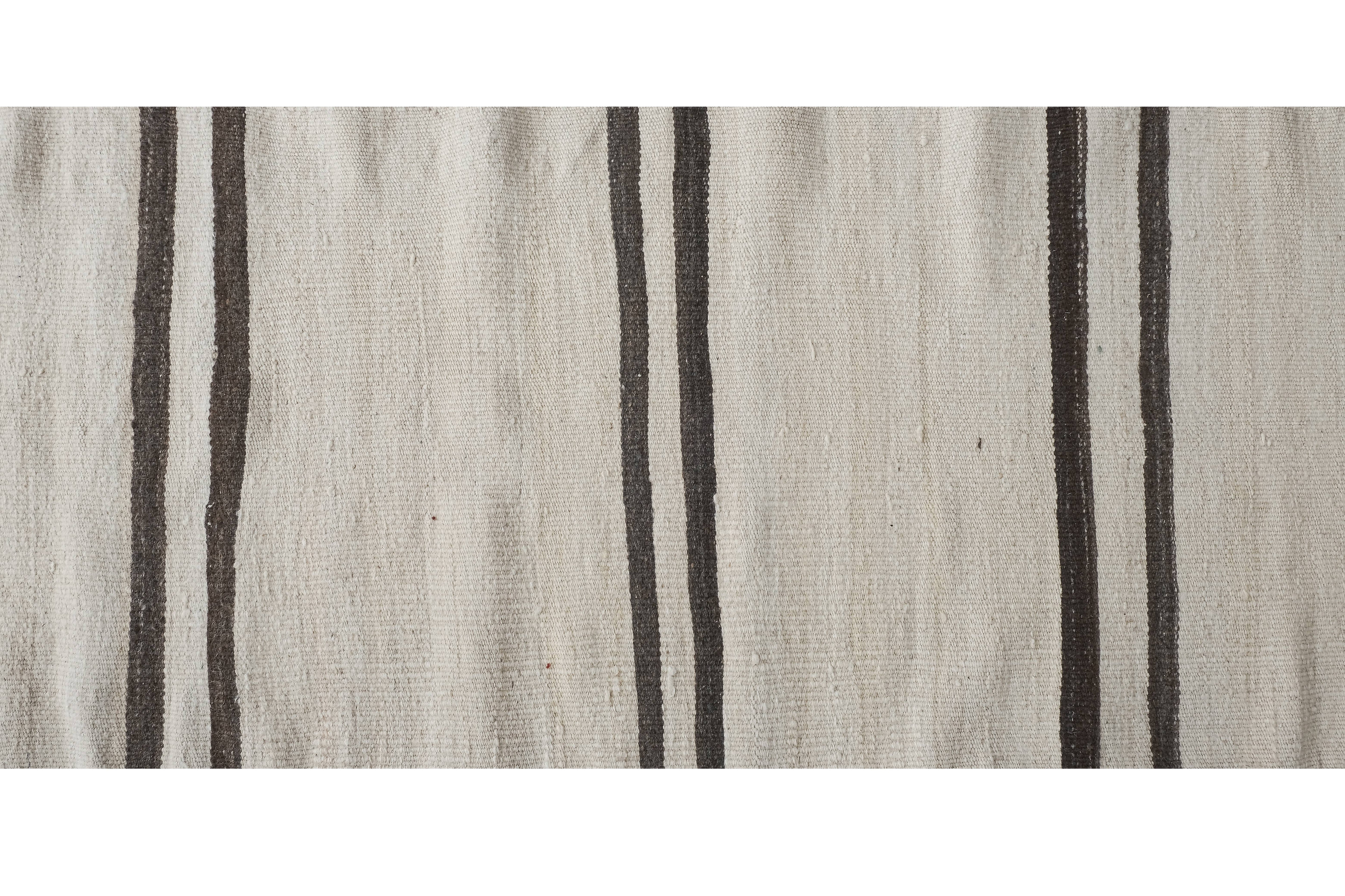 Vintage Turkish Kilim Runner 1'10'' x 15'7''