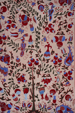 Suzani Wall Hanging & Bedspread | 3'5'' x 6'2''