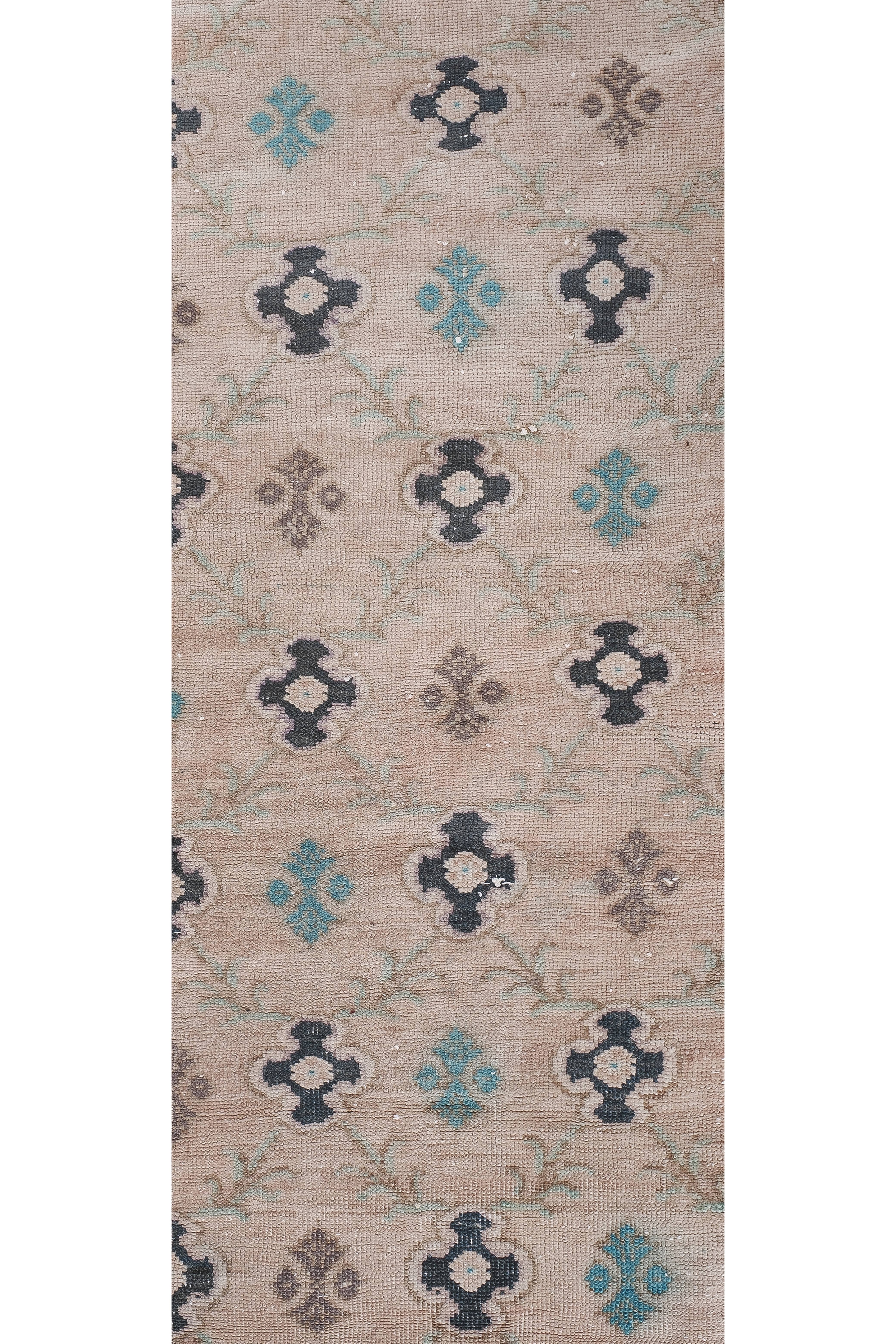 Vintage Turkish Runner Rug 1'10'' x 19'2''