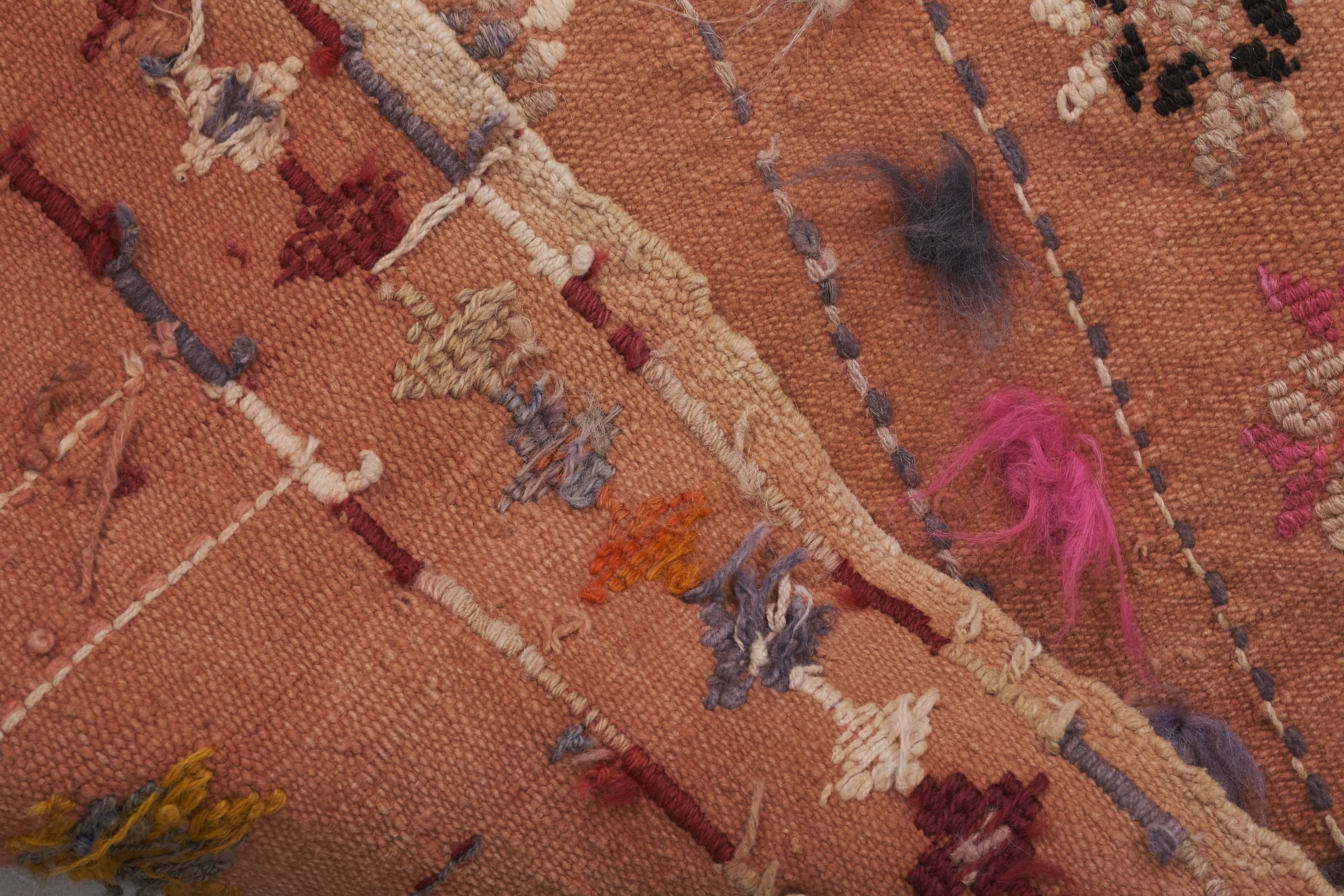 Vintage Turkish Kilim Rug 37'' x 54''