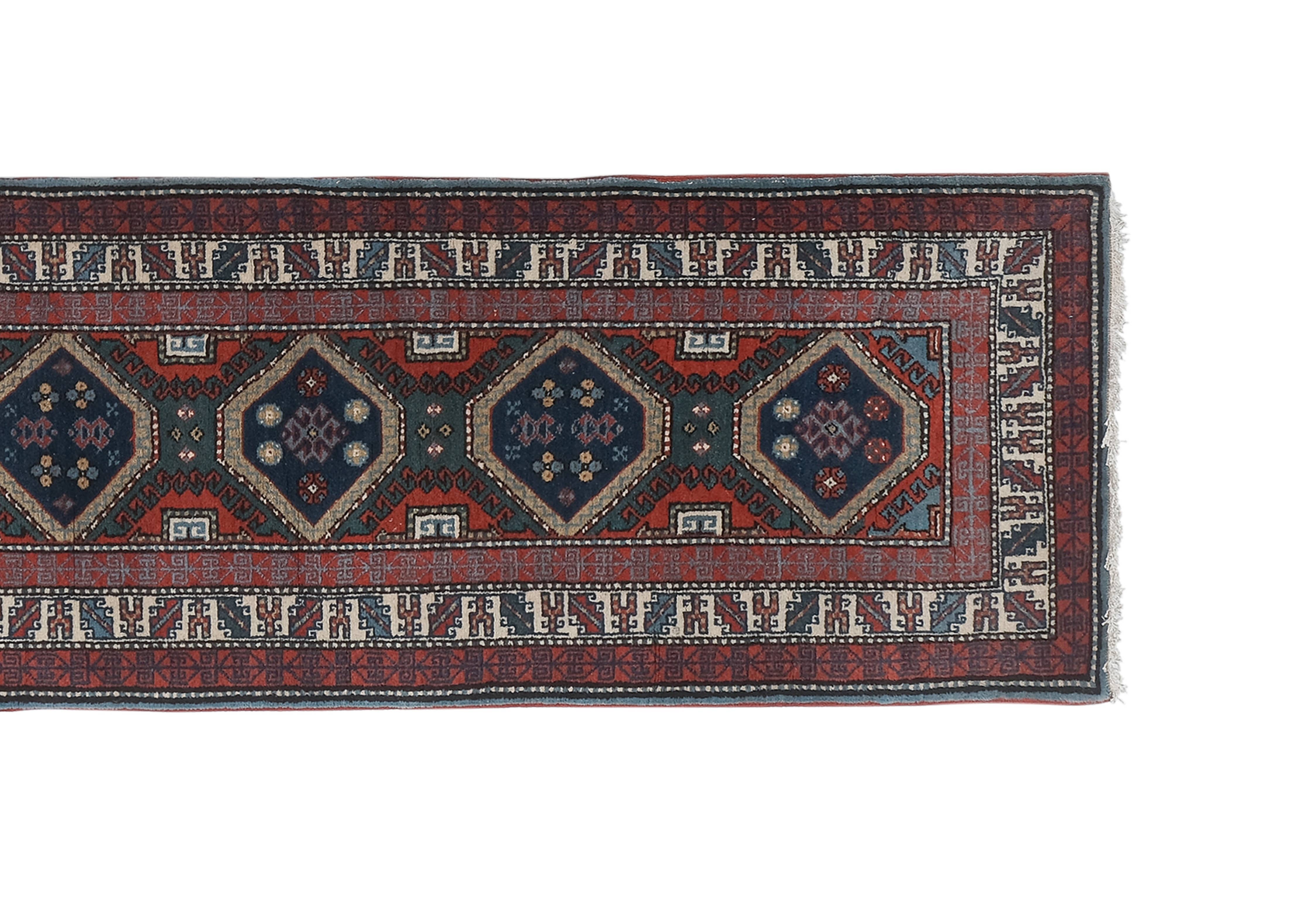 Vintage Oushak Runner 2'2'' x 10'4''