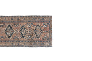 Vintage Turkish Anatolian Runner Rug 3'1'' x 12'4''