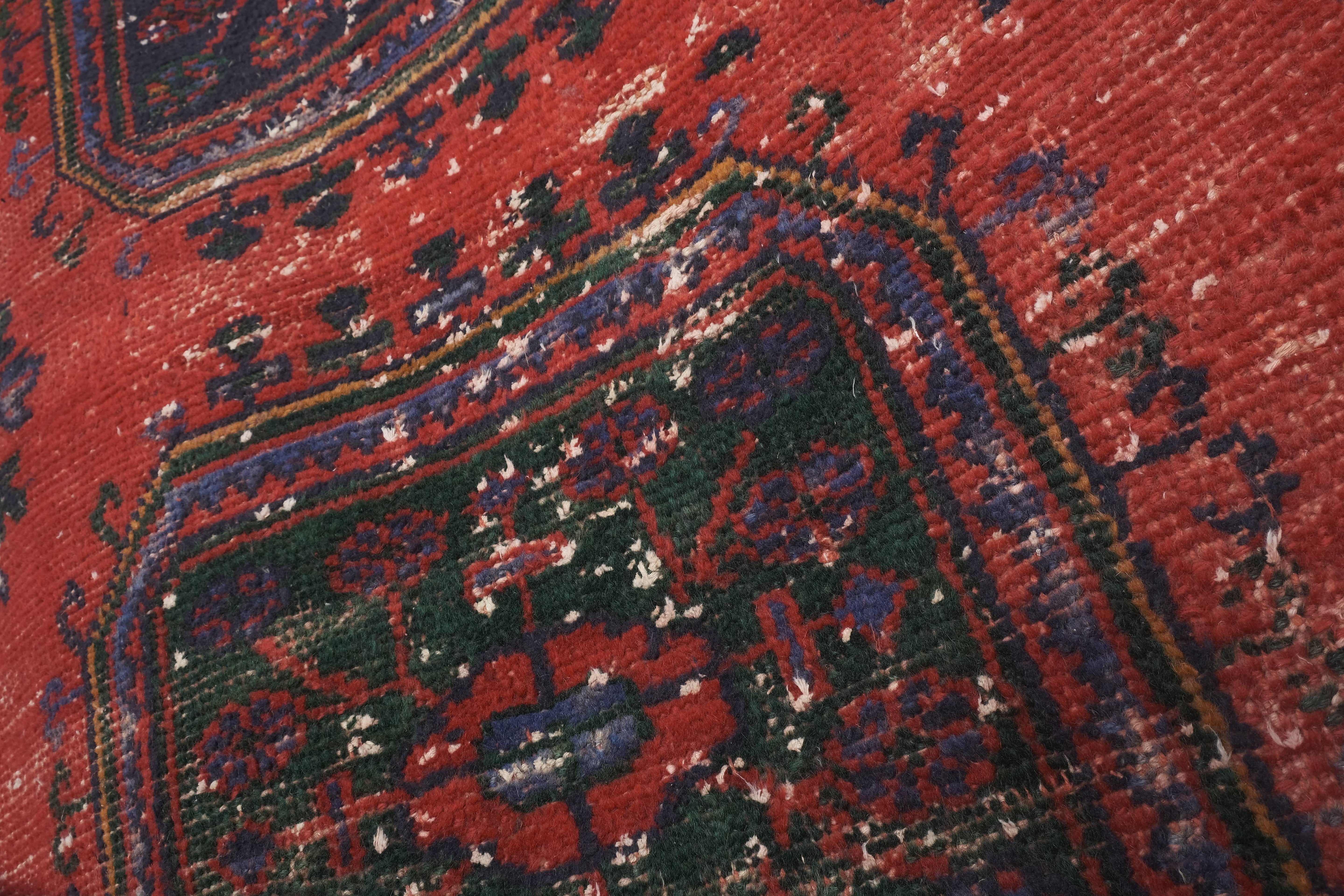 Vintage Turkish Runner Rug 2'7'' x 21'2''
