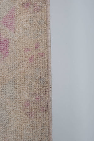 Vintage Oushak Runner 3' x 14'5''