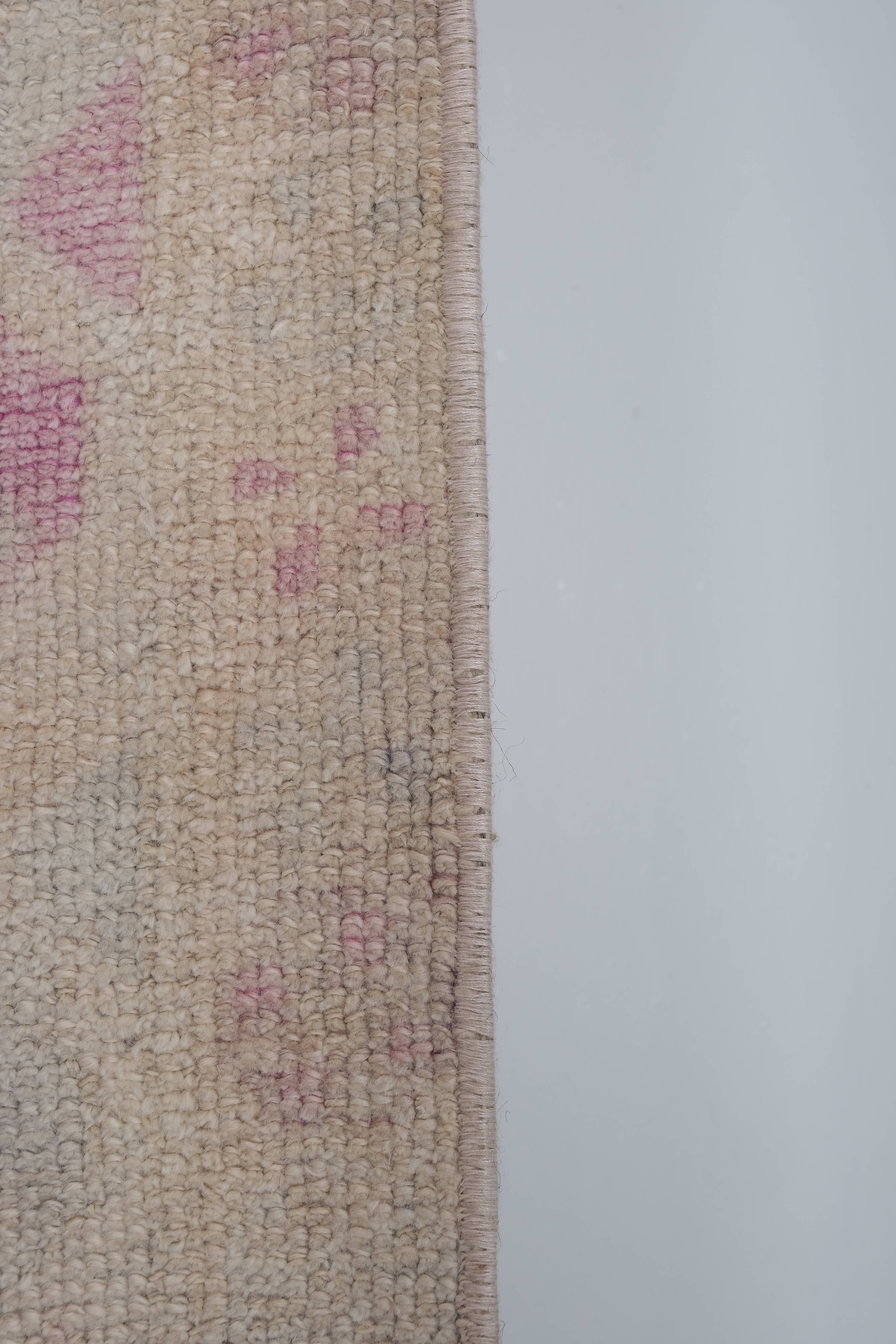 Vintage Oushak Runner 3' x 14'5''