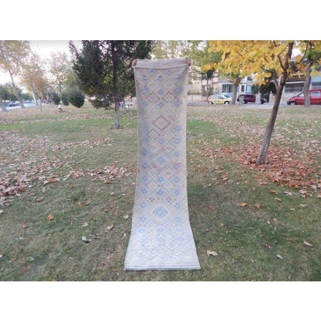 Vintage Oushak Runner 2'4'' x 9'5''