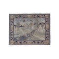 Hand-Embroidered Vintage Textile 43'' x 57''
