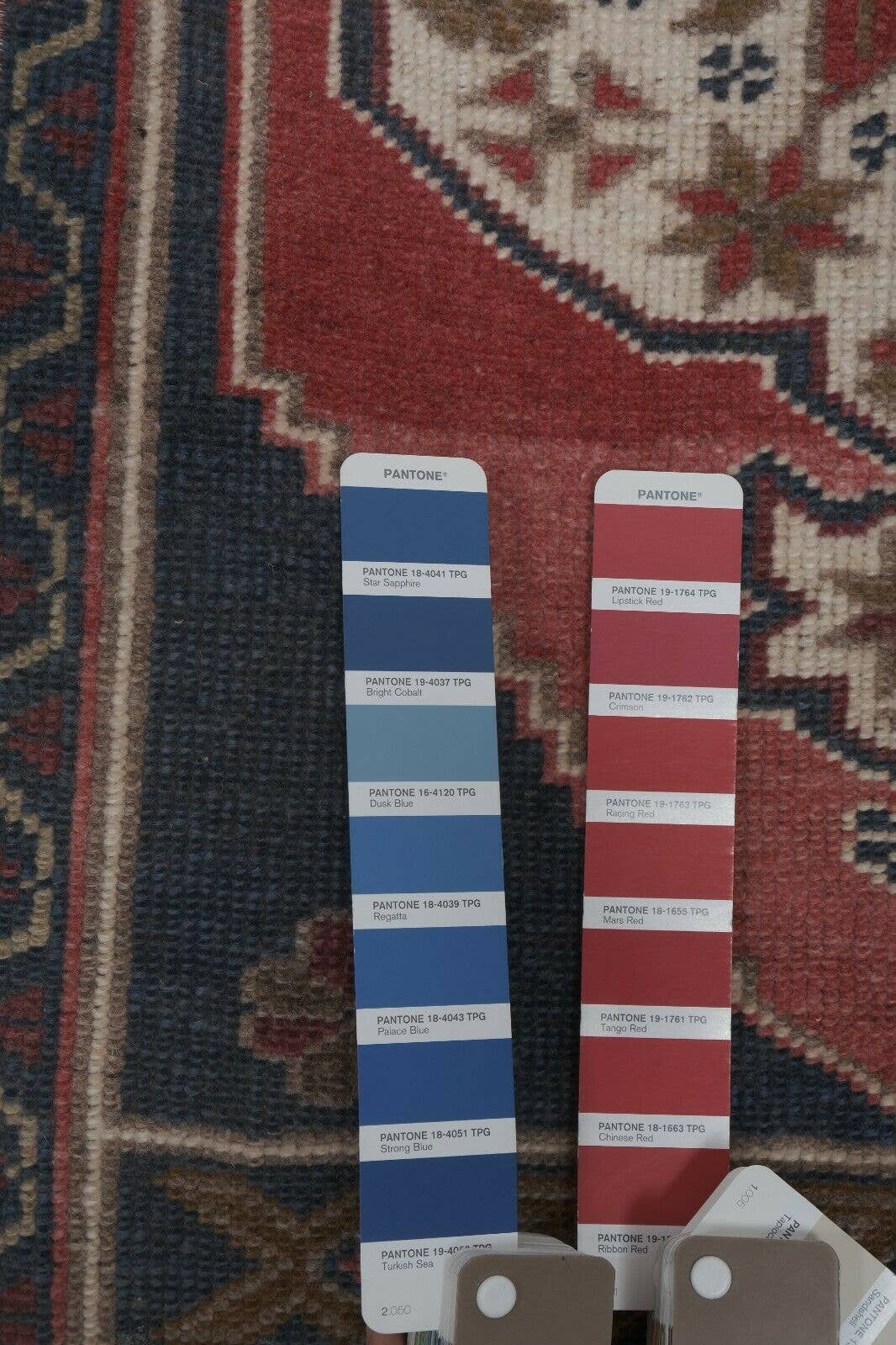 Vintage Turkish Yastik Rugs Set of 2 | 22'' x 38''