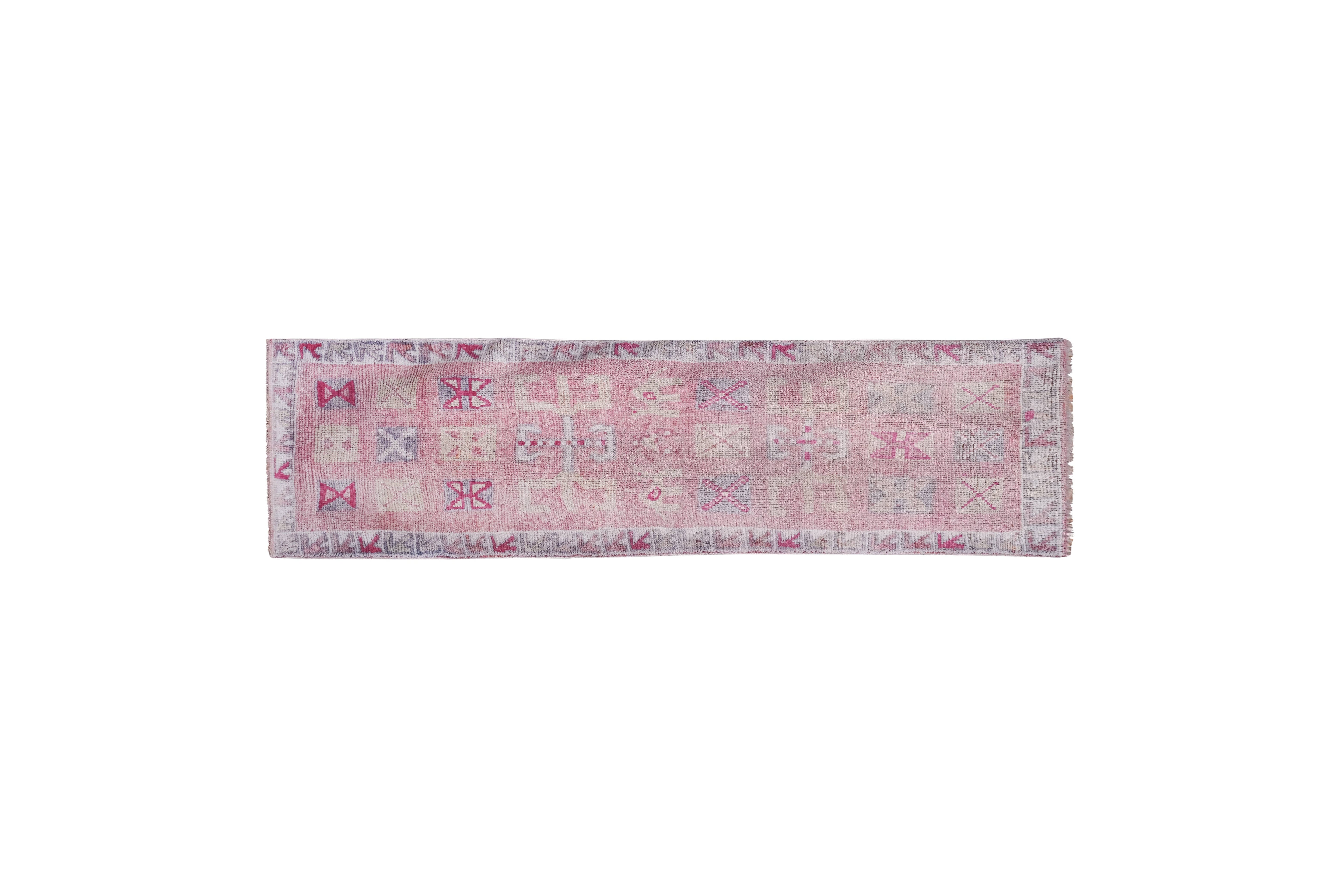 Vintage Herki Runner Rug 2'10'' x 9'9''