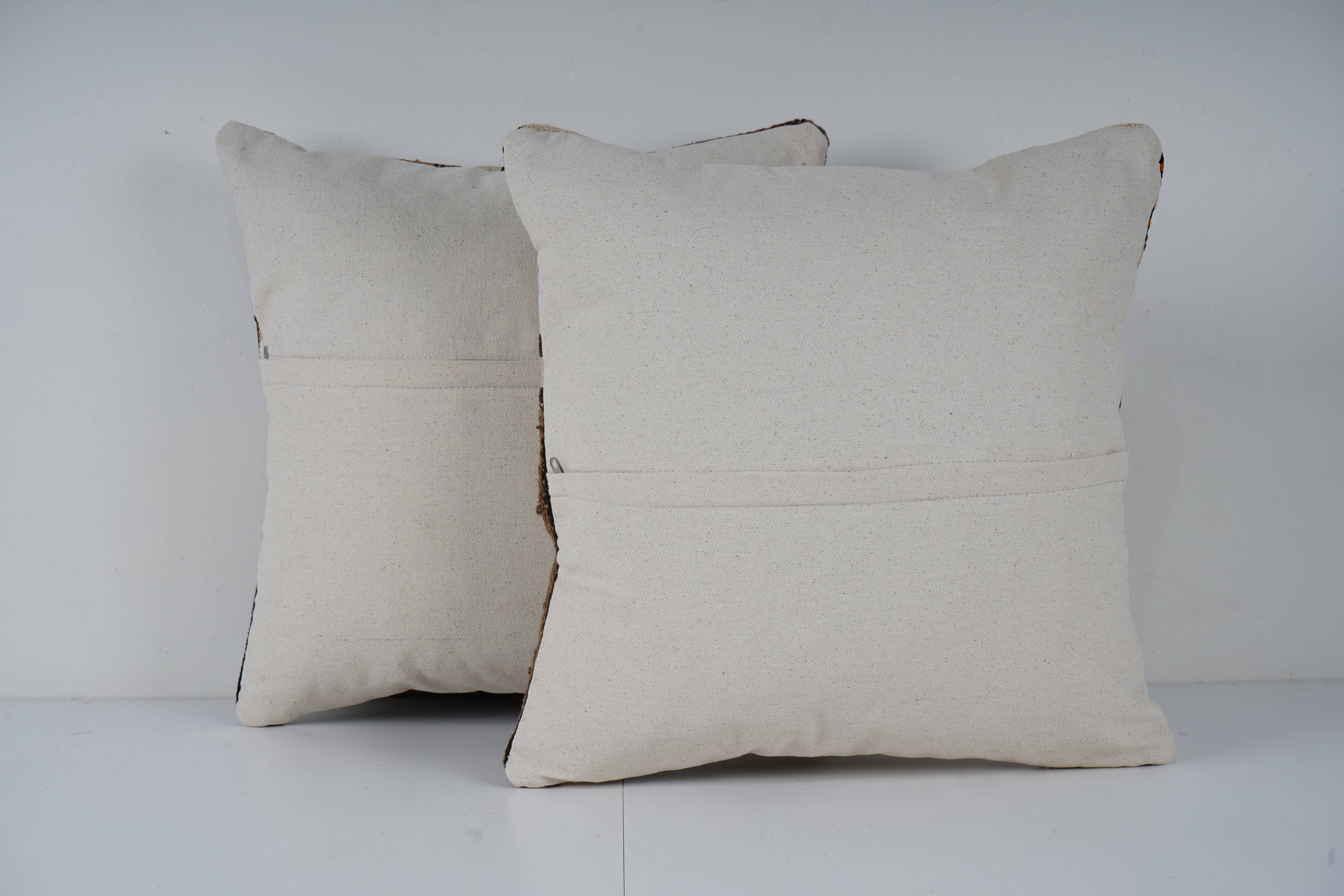 Kilim Patchwork Pillow Cover Set of 2 | 20'' x 20''