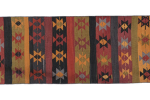 Vintage Kilim Runner 3' x 9'5''