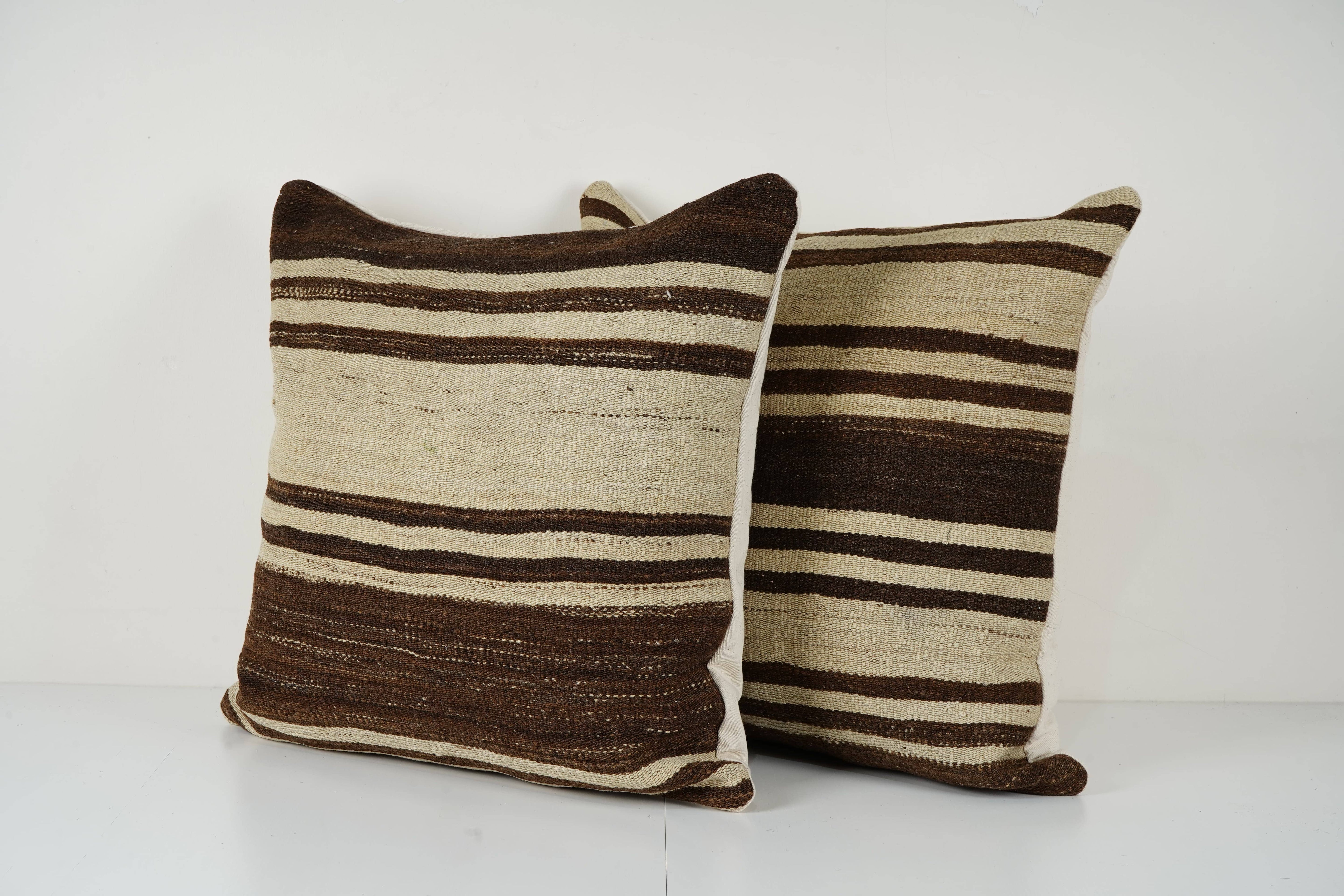 Kilim Pillow Cover Set of 2 | 24'' x 24''