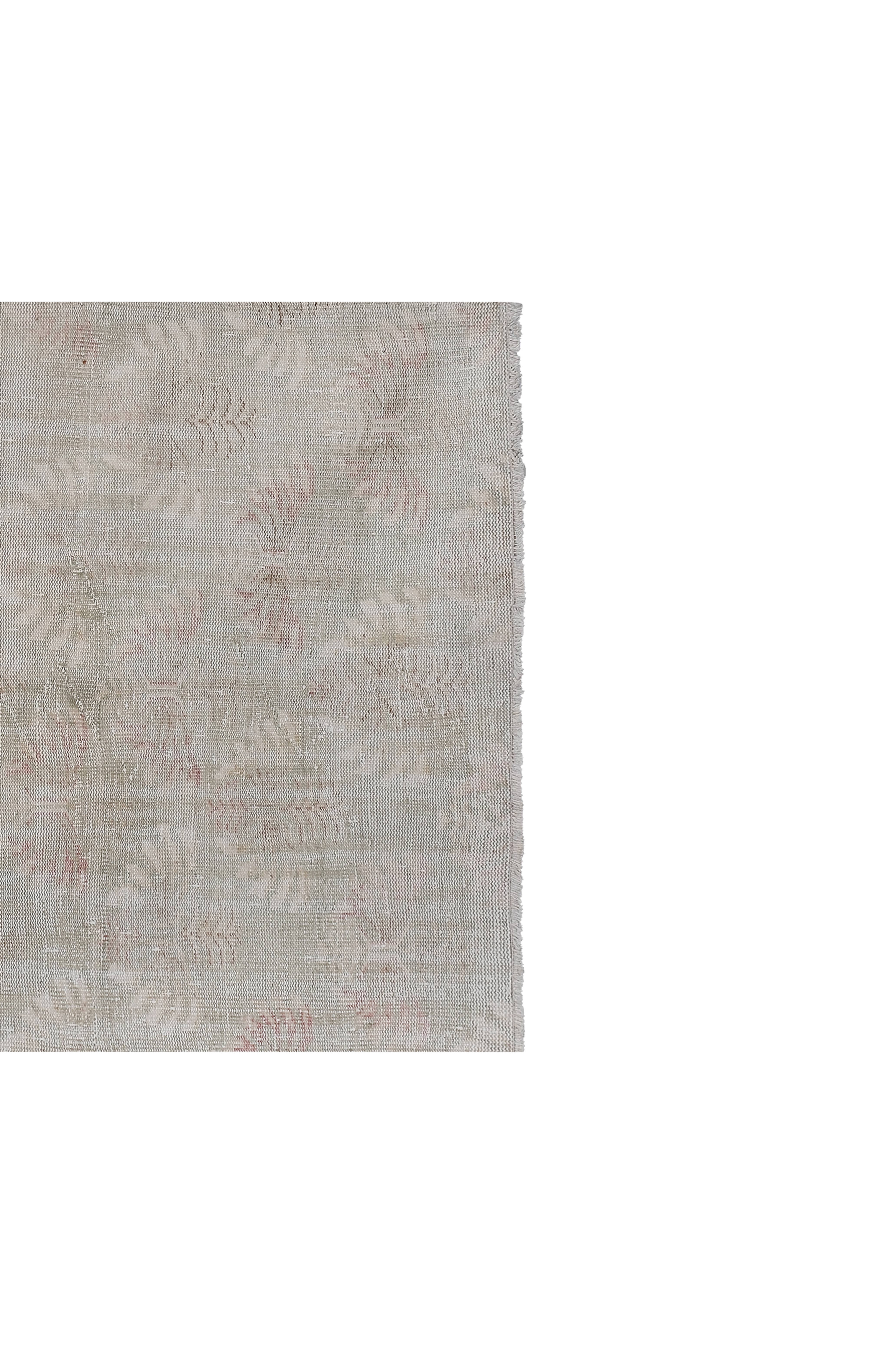 Vintage Turkish Isparta Oushak Rug 4'7'' x 7'3''