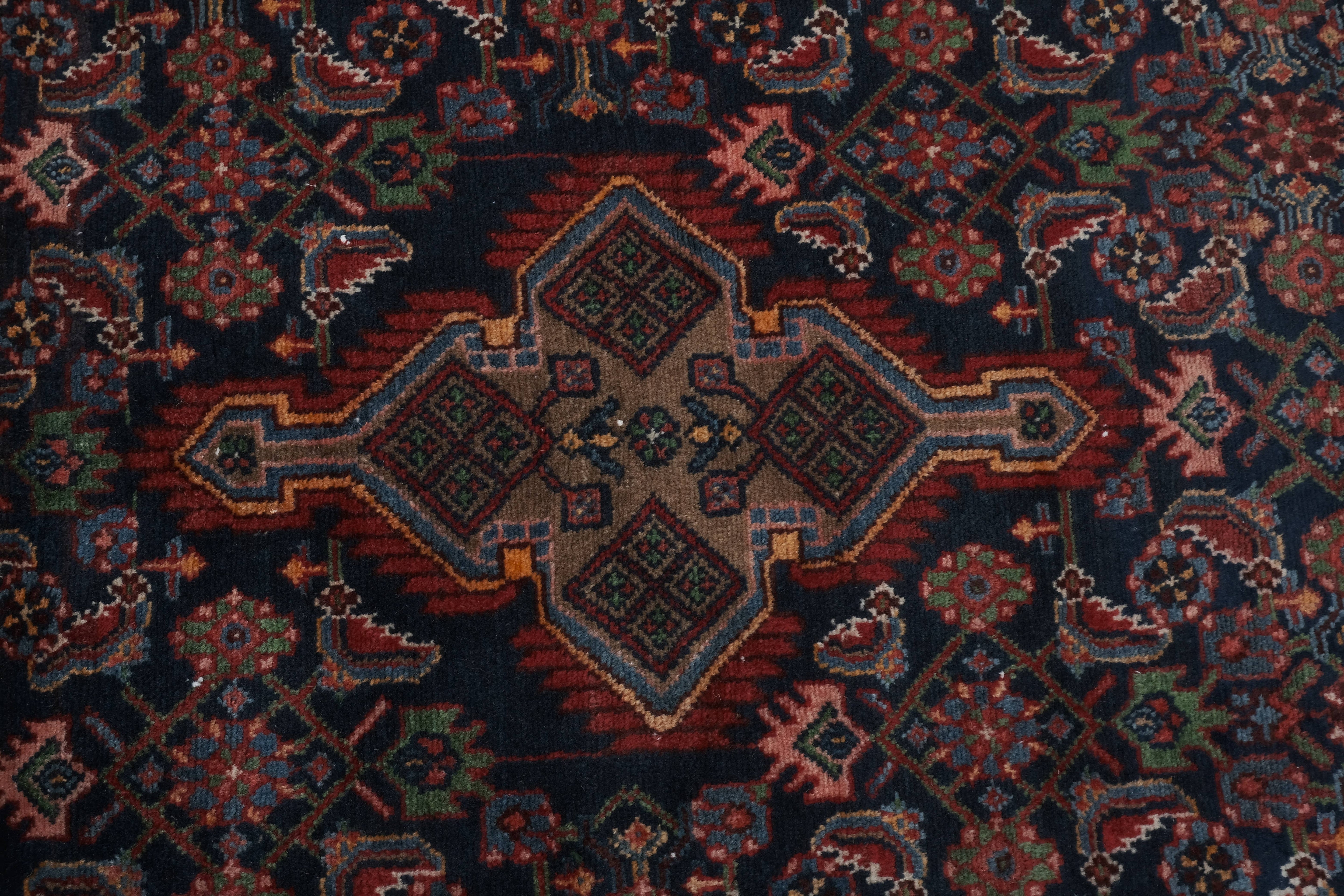 Vintage Turkish Anatolian Runner Rug 4' x 10'5''