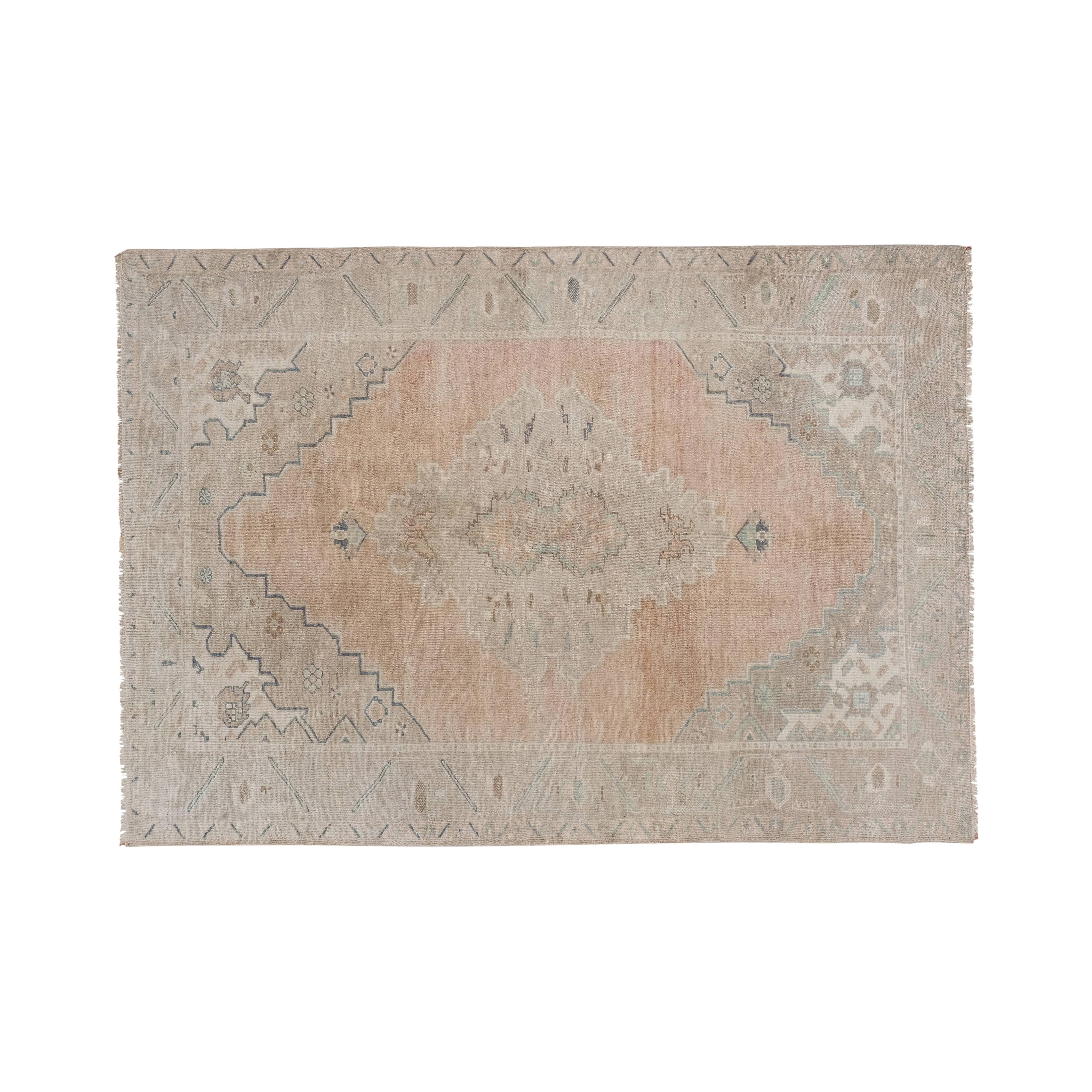 Vintage Oushak Rug 5'11'' x 8'7''