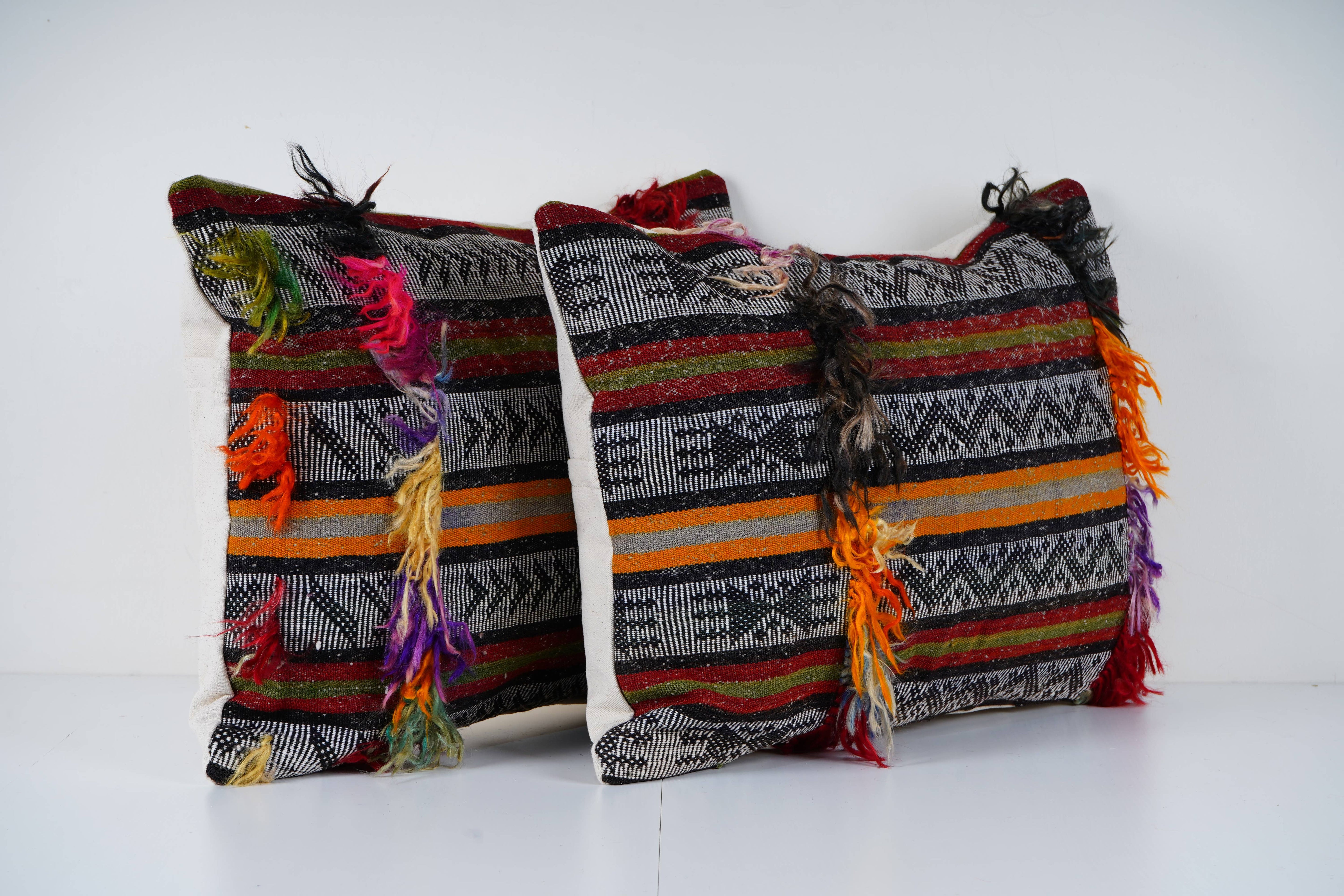 Kilim Pillow Cover Set of 2 | 18'' x 24''