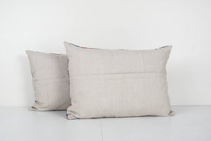 Uzbek Roller Printed Pillow Cover | 16'' x 24''
