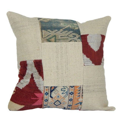 Kilim Patchwork Pillow Cover | 20'' x 20''