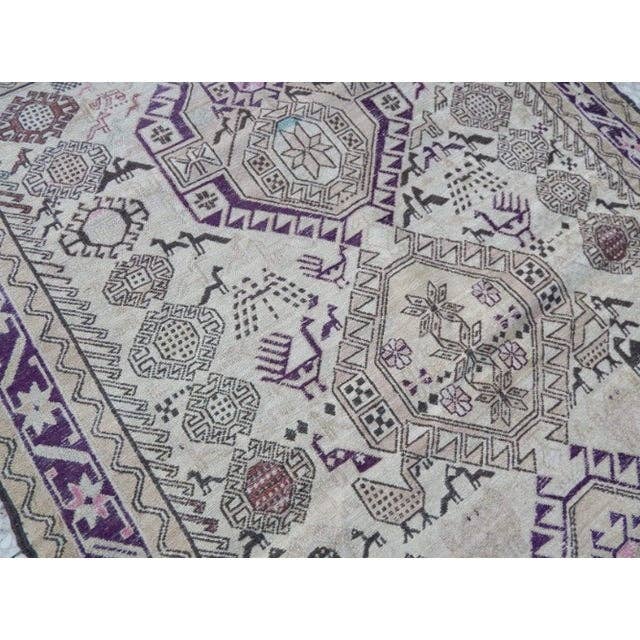 Vintage Turkish Rug 3'11'' x 6'2''