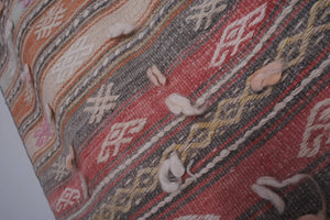 Vintage Turkish Kilim Runner 1'9'' x 23'1''