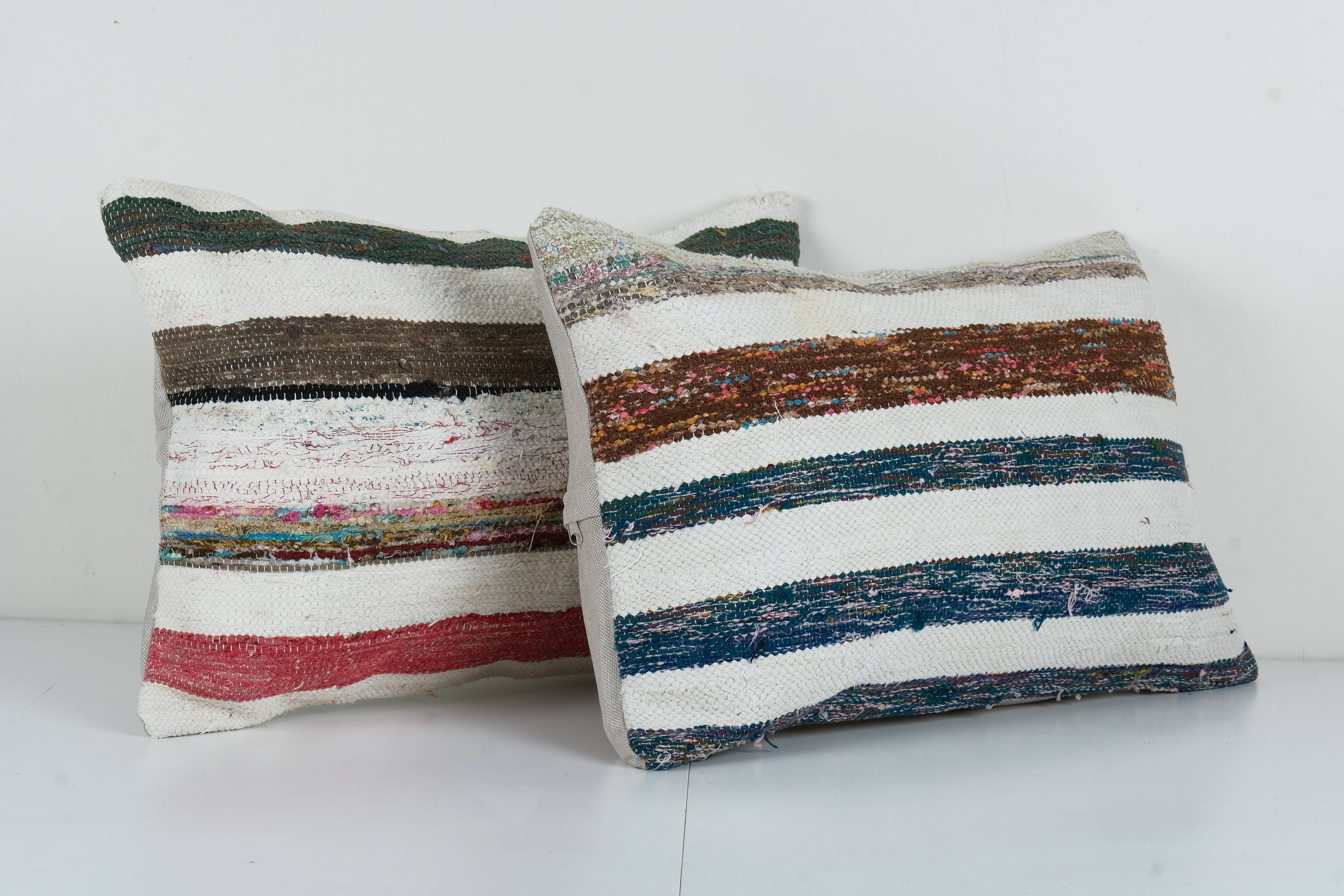 Kilim Pillow Cover Set of 2 | 16'' x 24''