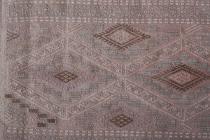 Vintage Turkish Kilim Runner 1'7'' x 15'9''