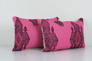 Kilim Pillow Cover Set of 2 | 16'' x 24''