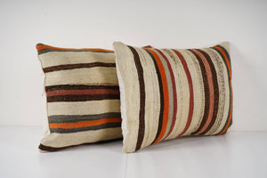 Kilim Pillow Cover Set of 2 | 16'' x 24''