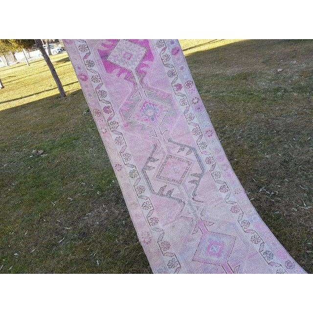 Vintage Oushak Runner 2'6'' x 13'5''
