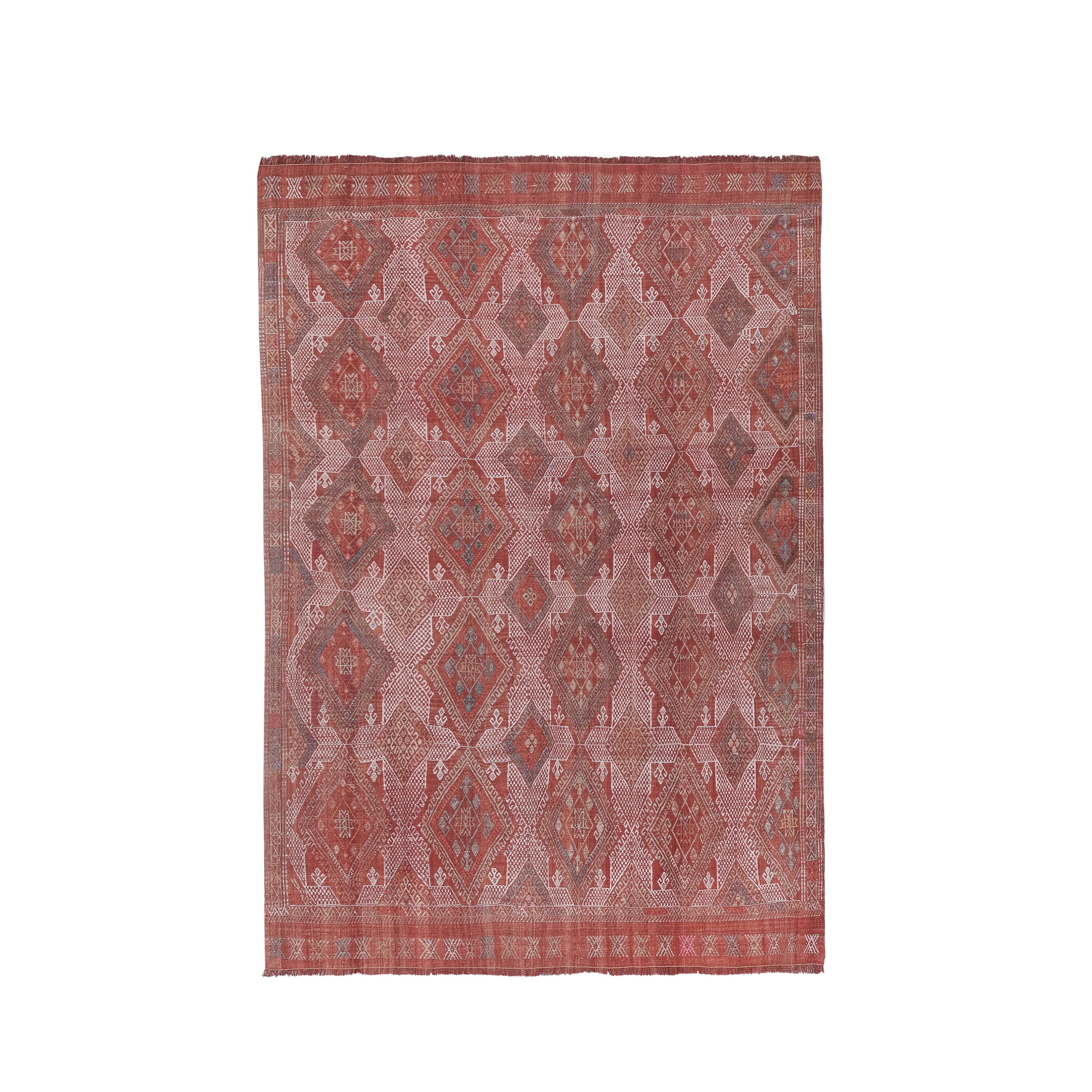 Vintage Turkish Rug 5' x 6'9''