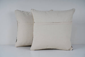 Kilim Pillow Cover Set of 2 | 19'' x 19''