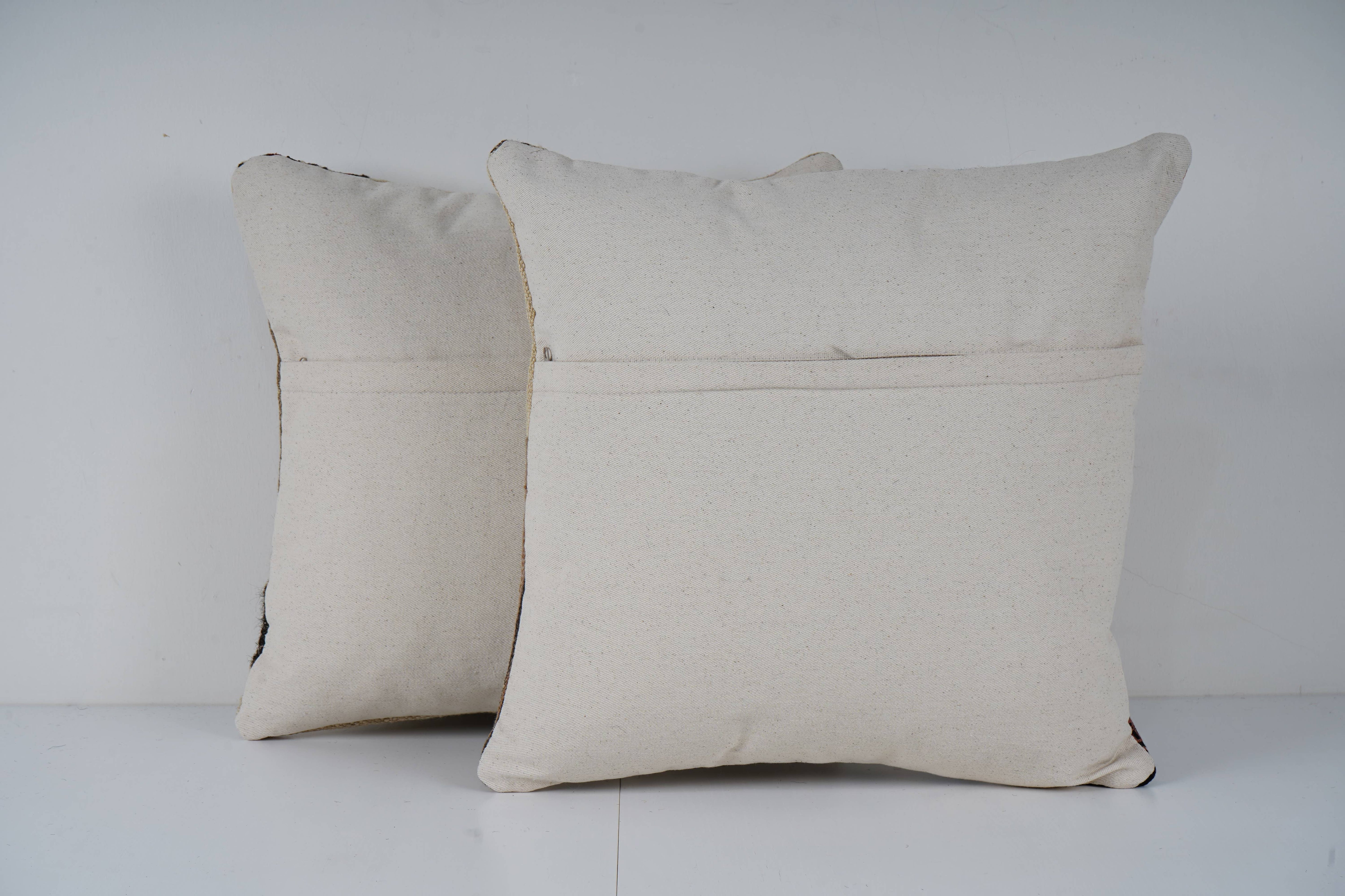 Kilim Pillow Cover Set of 2 | 19'' x 19''