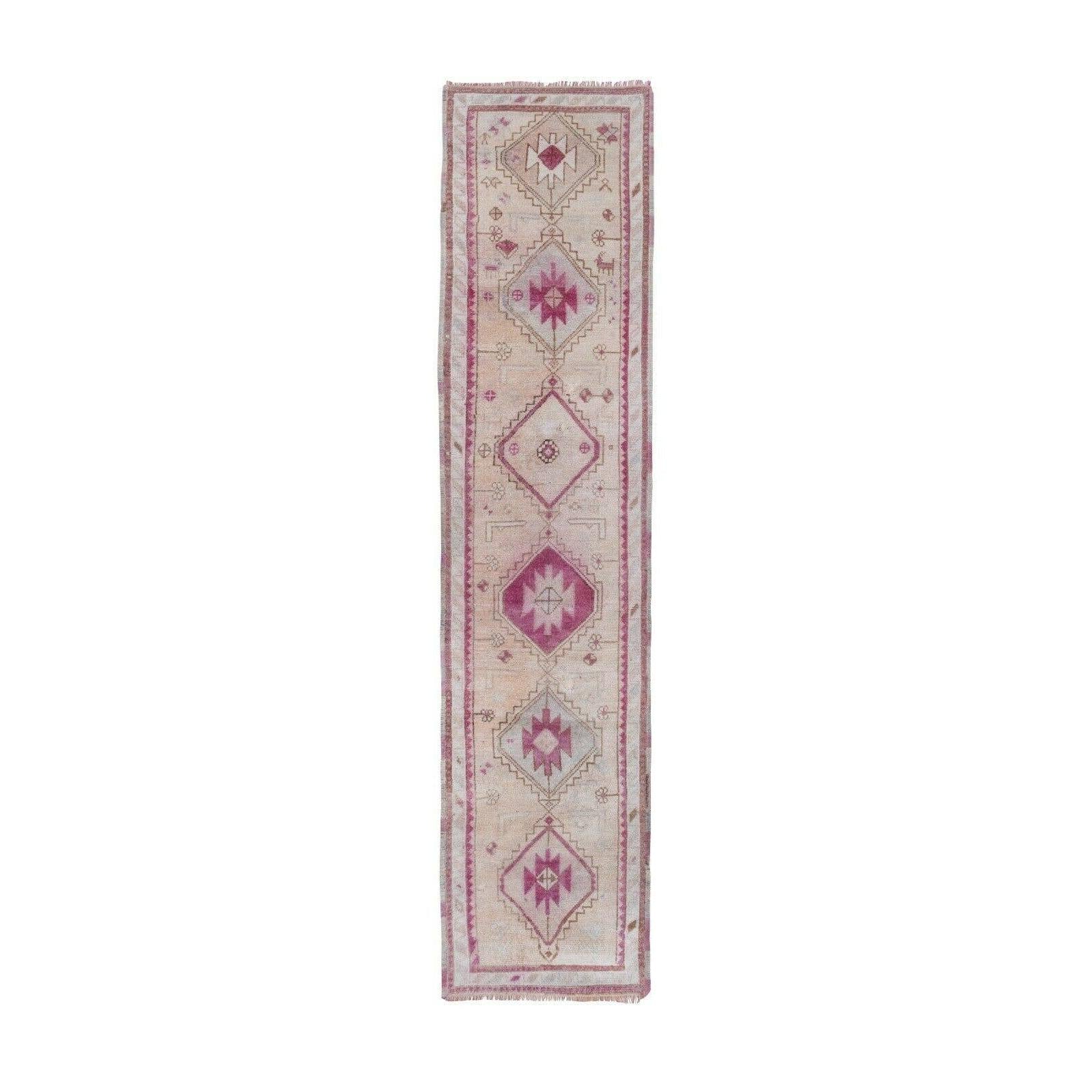 Vintage Herki Runner Rug 2'8'' x 11'6''