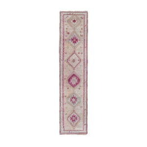 Vintage Herki Runner Rug 2'8'' x 11'6''