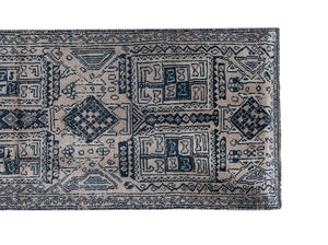 Vintage Herki Runner Rug 3'6'' x 10'4''