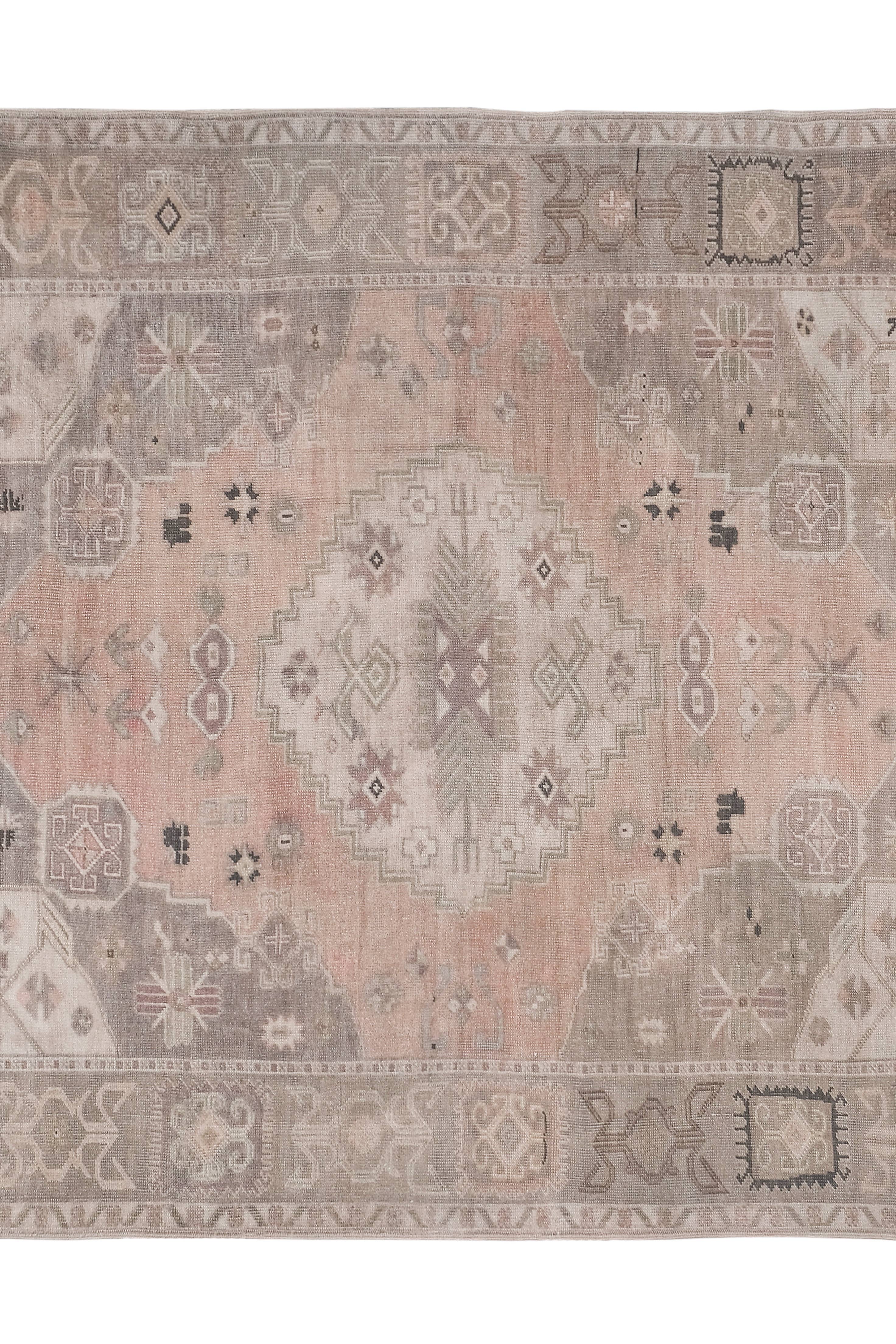 Vintage Oushak Rug 6'1'' x 8'6''