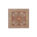 Vintage Milas Oushak Rug 6'2'' x 6'6''