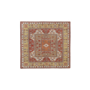 Vintage Milas Oushak Rug 6'2'' x 6'6''