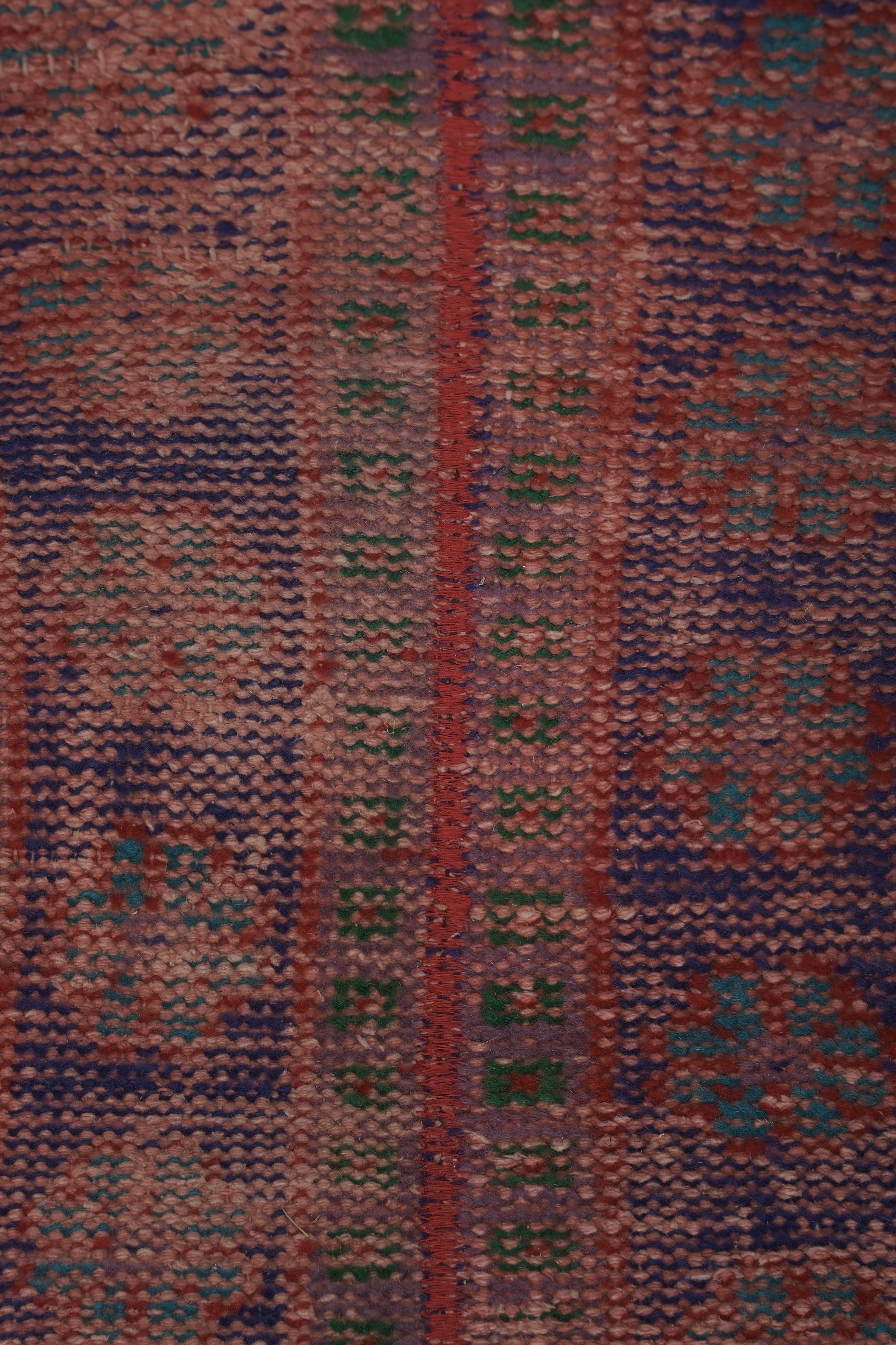 Vintage Oushak Runner 1'5'' x 12'2''