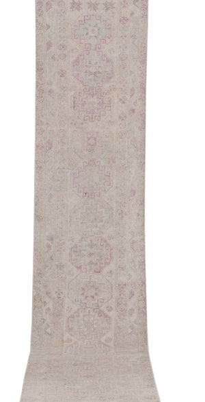 Vintage Oushak Runner 3' x 14'5''