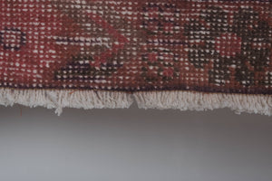 Vintage Turkish Rug 4'1'' x 6'7''