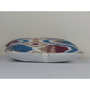 Silk Ikat Velvet Pillow Cover | 12'' x 20''