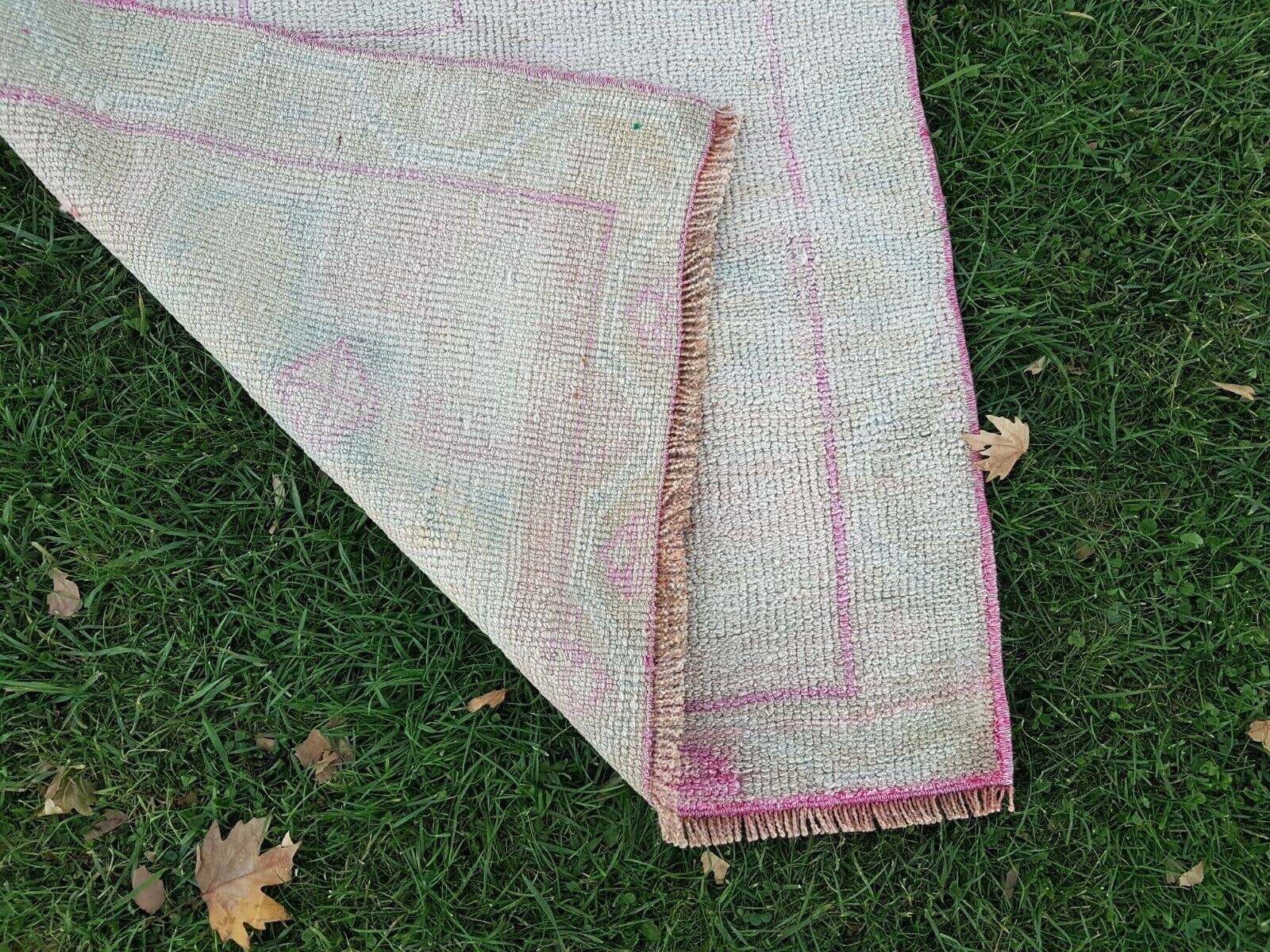 Vintage Herki Runner Rug 3' x 12'6''