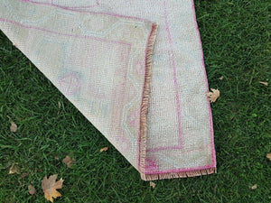 Vintage Herki Runner Rug 3' x 12'6''
