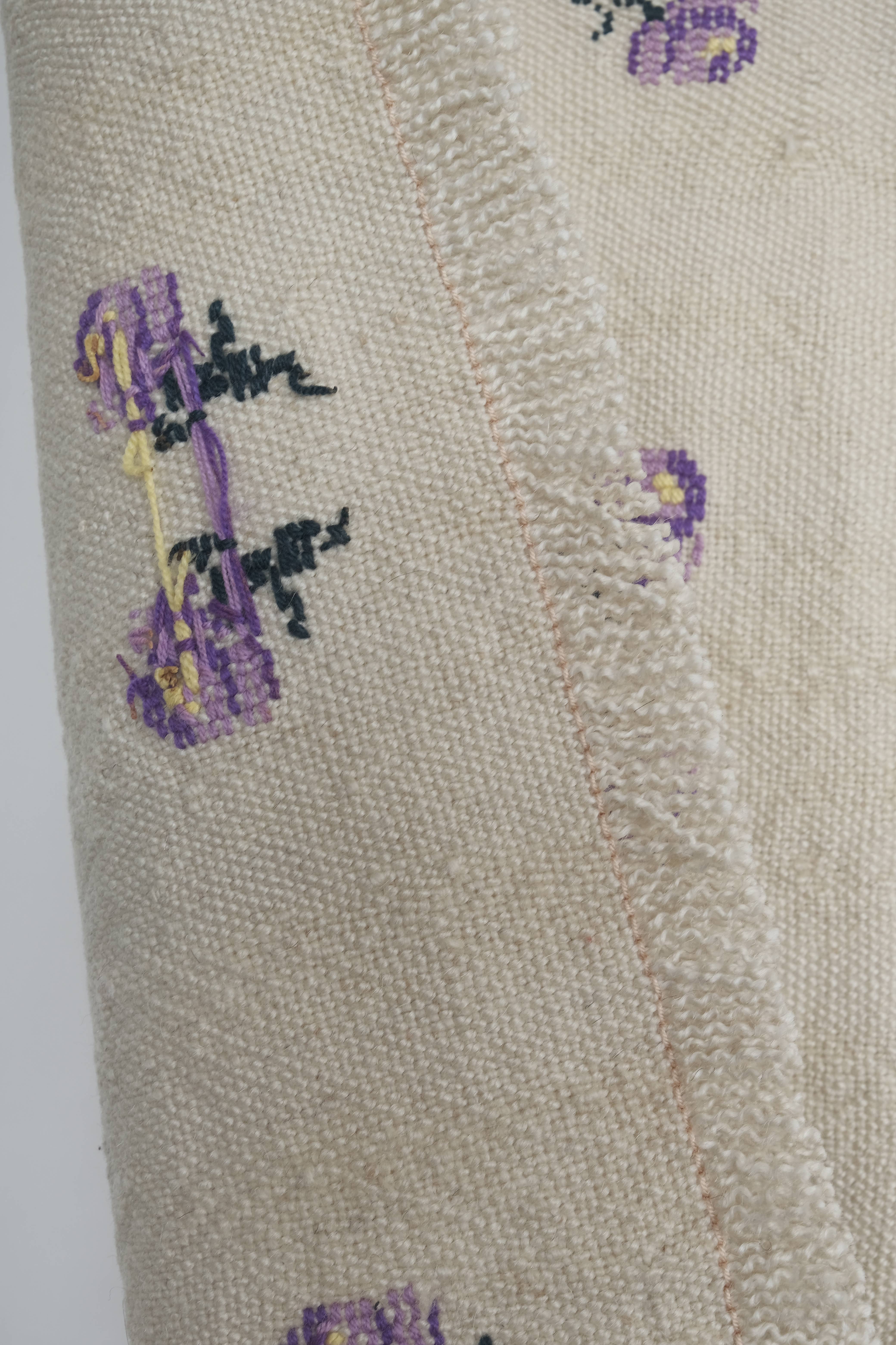 Vintage Turkish Kilim Rug 3'11'' x 5'4''