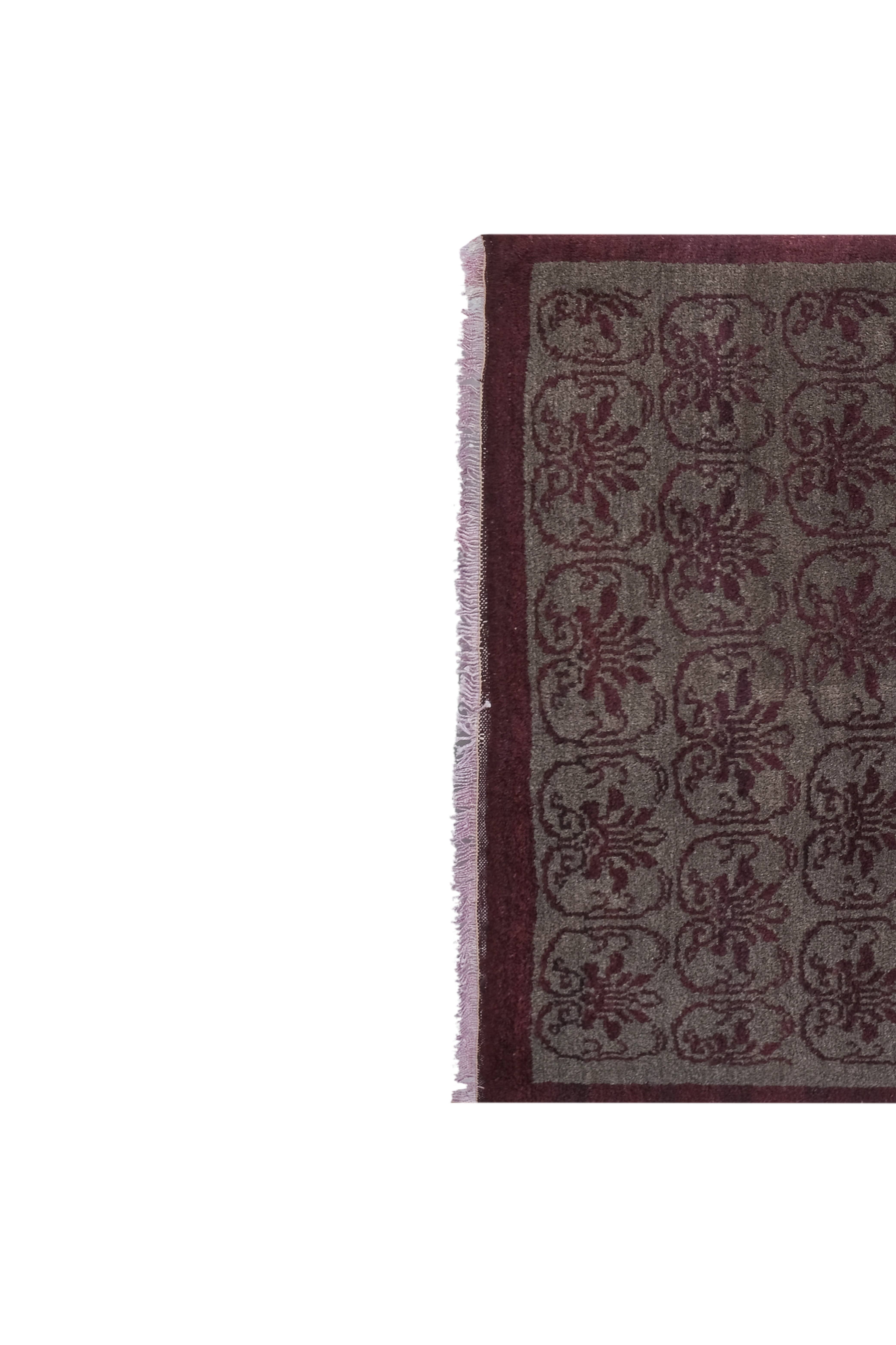 Vintage Turkish Shaggy Rug 3'3'' x 6'5''