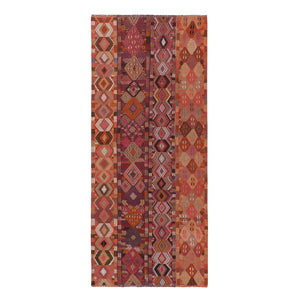 Vintage Sivas Kilim Rug 4'6'' x 10'4''