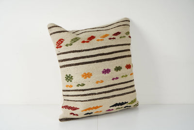 Kilim Pillow Cover | 24'' x 24''