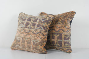 Rug Pillow Cover Set of 2 | 18'' x 18''